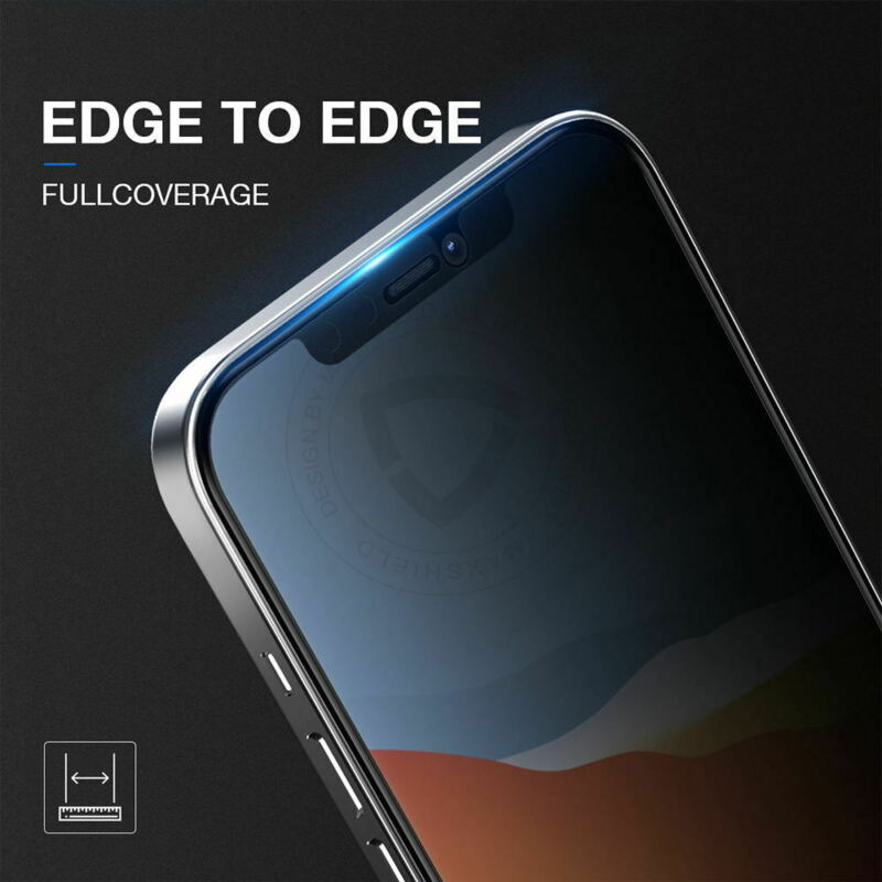 Privacy Anti-Spy Full Glass Tempered Screen Protector For iPhone 12 Mini Full Coverage