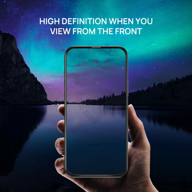 2x Anti-Spy Privacy Screen Protector For iPhone 13 Pro Max Mini Full Tempered Glass