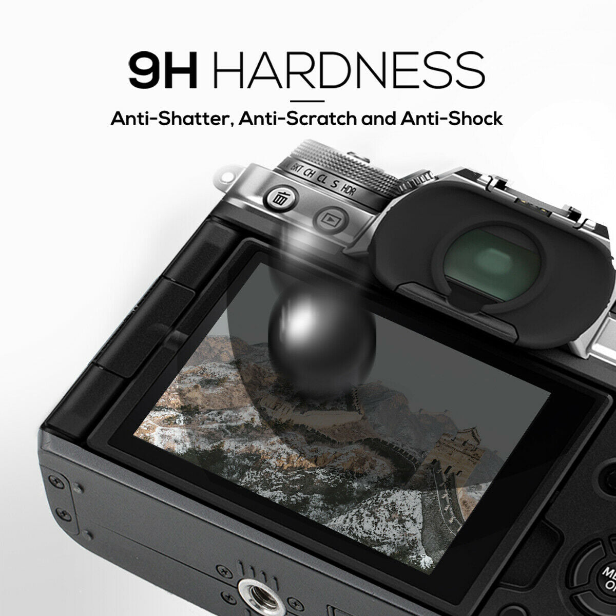 9H Tempered Glass LCD Screen Protector For Fujifilm Camera XT-30 XT-20