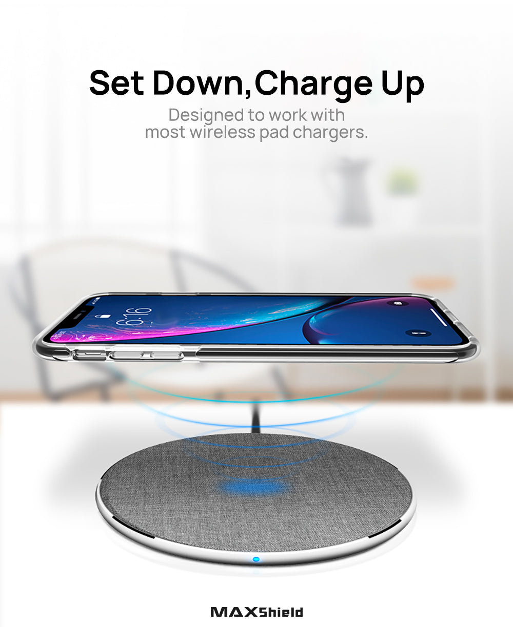 iPhone XS MAX Clear Matte Soft TPU Case Cover