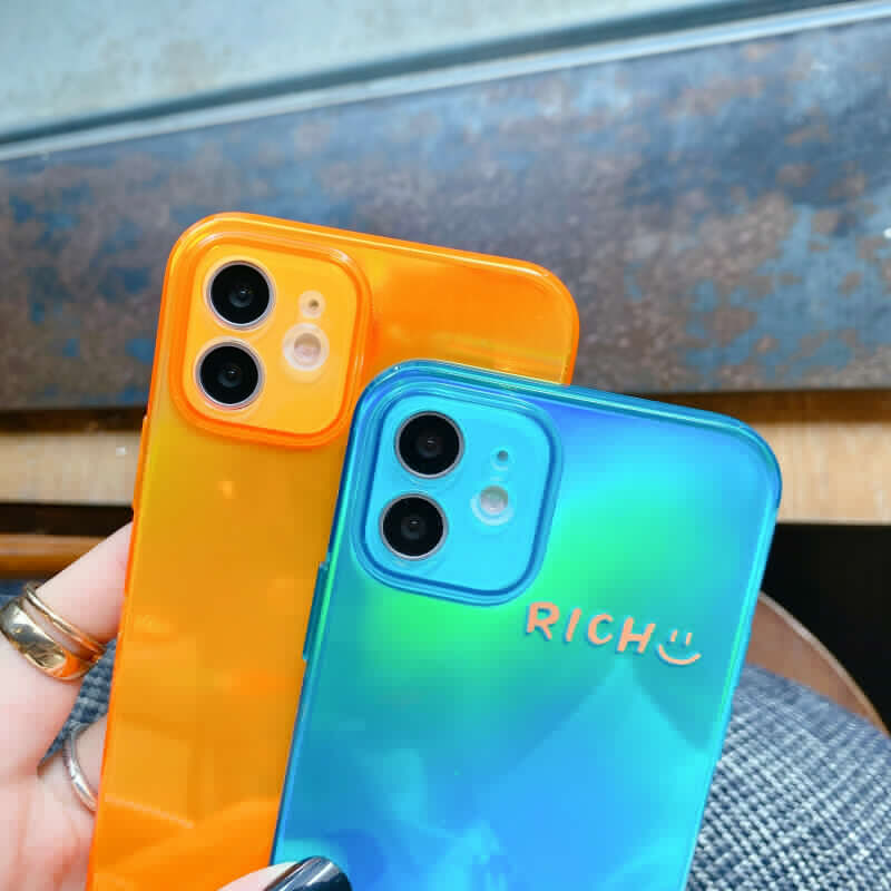 For iPhone 12 Pro Max Marble Clear Case Bling Soft TPU Shockproof Soft Cover