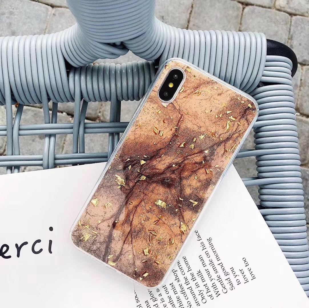 iPhone XS Case Shockproof Tough Marble Soft Cover for Apple