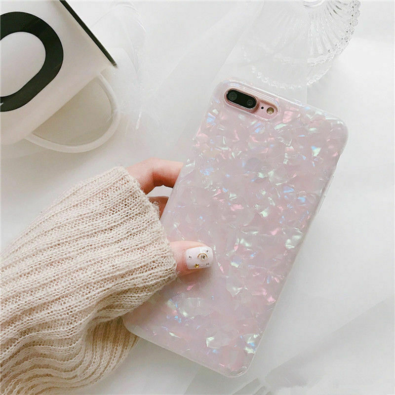 iPhone XS MAX Soft TPU Case Marble Shockproof Silicone Gel Cover