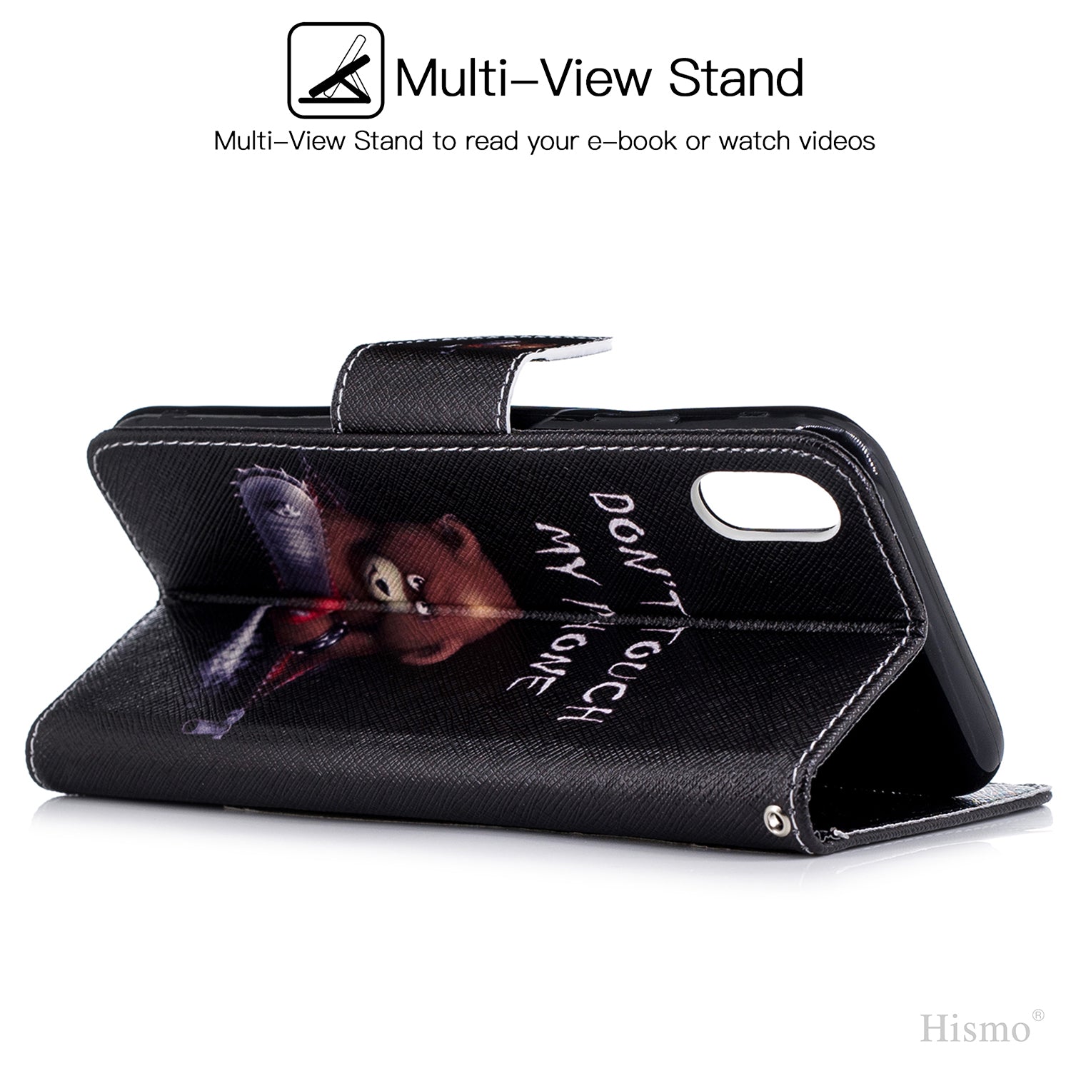 Samsung Galaxy A50 Wallet Leather Case Flip Magnetic Card Slot Cover-Bear