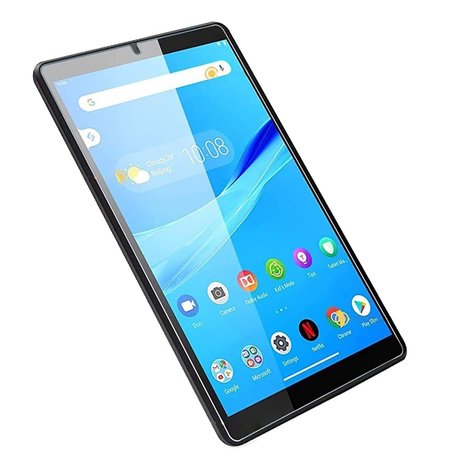 For Lenovo Tab M8 HD LTE M7 3rd Gen Full Cover Tempered Glass Screen Protector