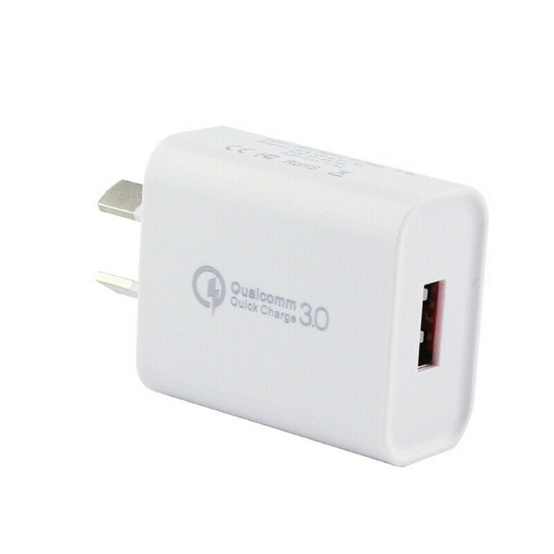 18W Qualcomm Quick Charge QC 3.0 Universal Super Fast USB Wall Charger AU Plug