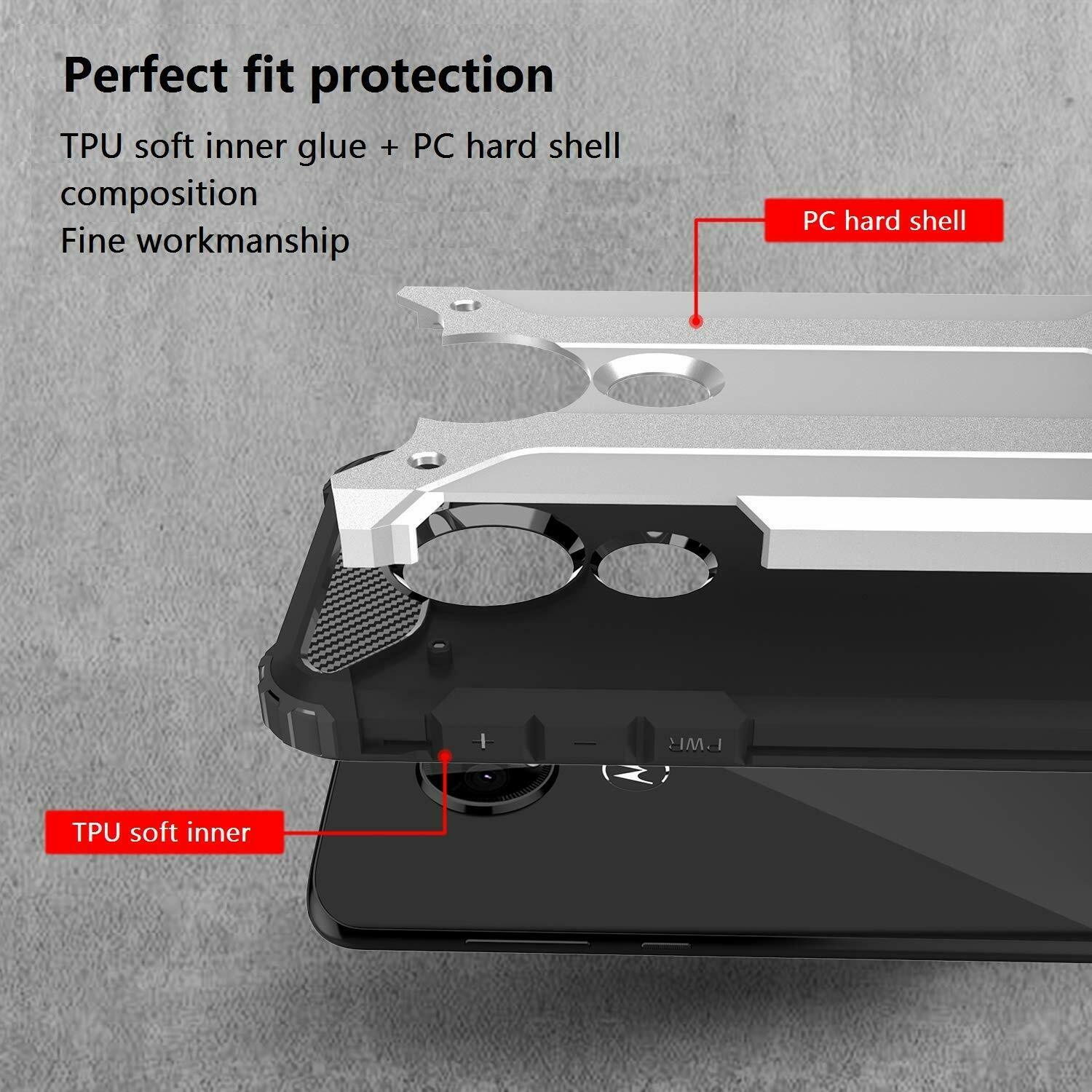 Motorola Moto G5s Case, Rugged Heavy Duty Case Cover