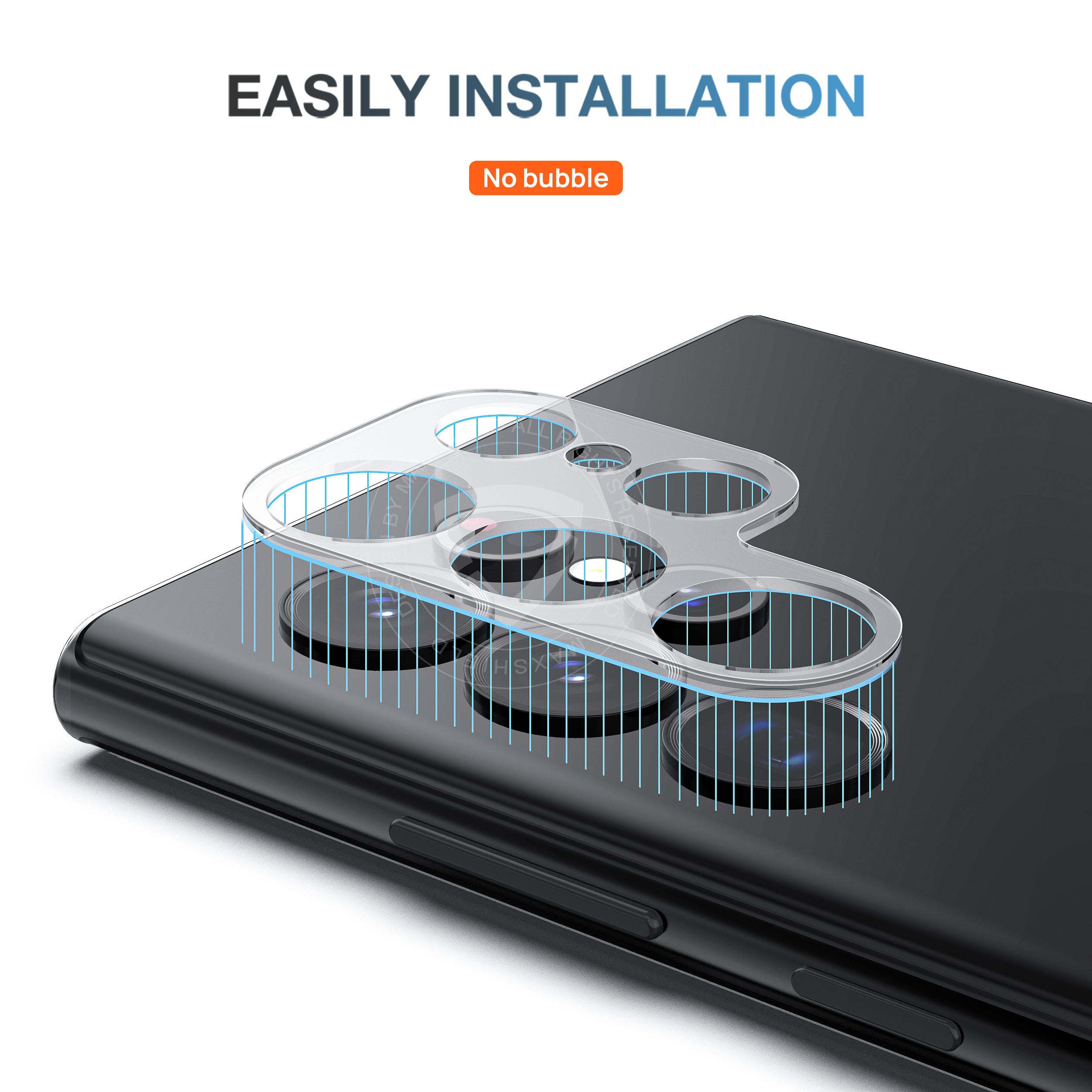 MAXSHIELD For Samsung Galaxy S22 Plus Ultra 5G Camera Lens Screen Glass Protector