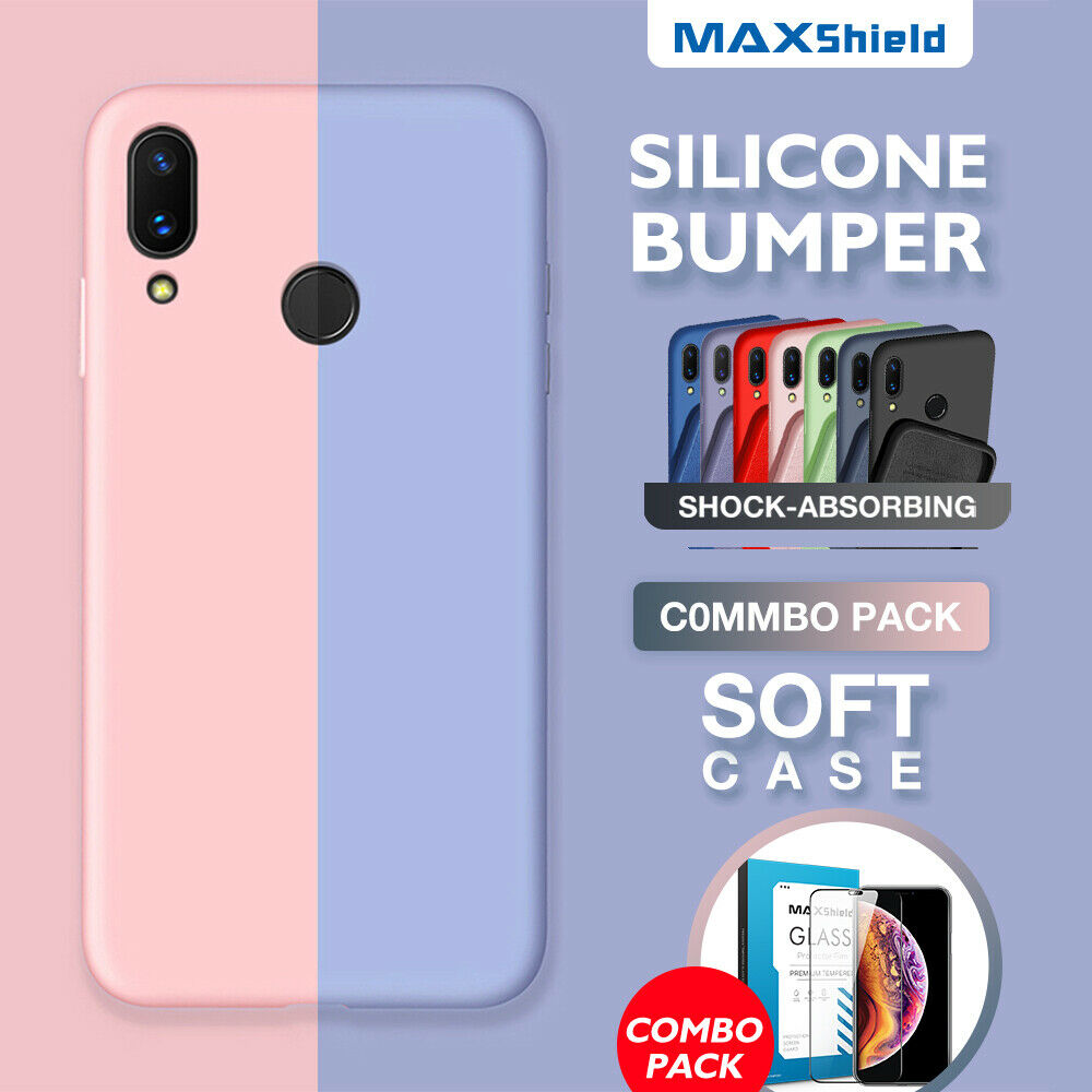 Samsung Galaxy A30 Case Premium Flexible Soft Anti Slip Bumper Cover