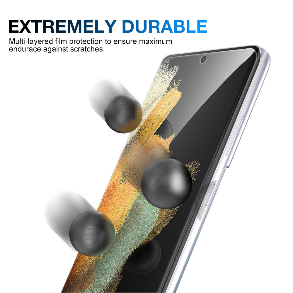 For Galaxy S21 Plus HYDROGEL Crystal Case Friendly Film Screen Protector