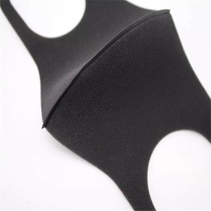 3Pcs Anti-Dust Masks Unisex Black Value Pack Face Mask Cycling Mouth Mask Muffle