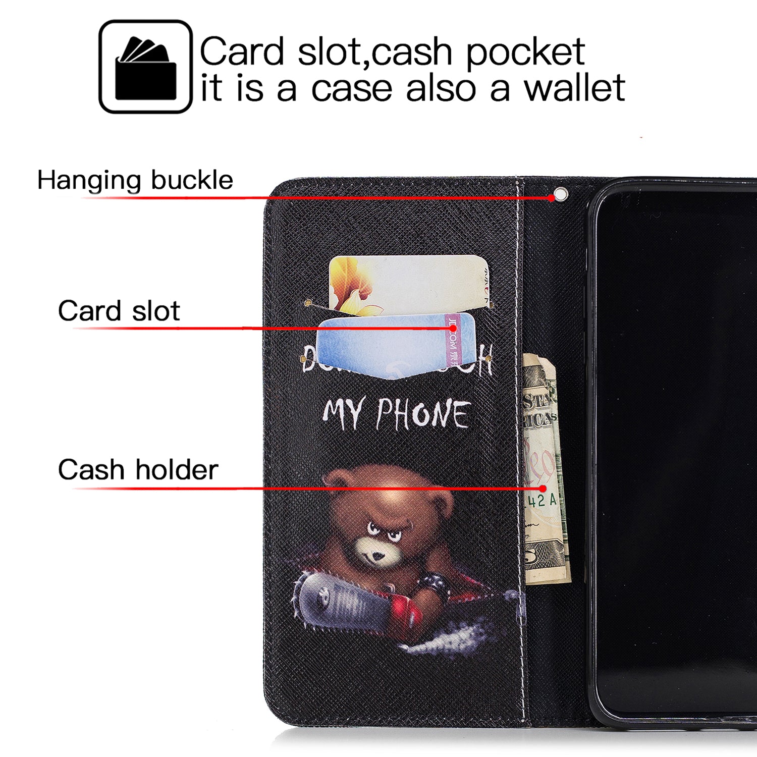 Samsung Galaxy A30 Wallet Leather Case Flip Magnetic Card Slot Cover