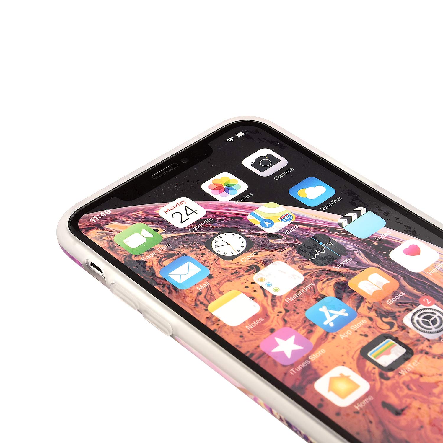 iPhone XR Case Shockproof Tough Marble Soft Cover for Apple