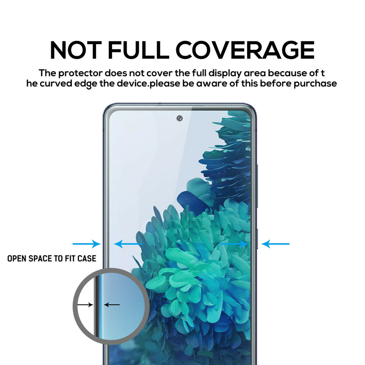 For Galaxy S20 FE 5G Screen Protector Maxshield Tempered Glass Screen Protector