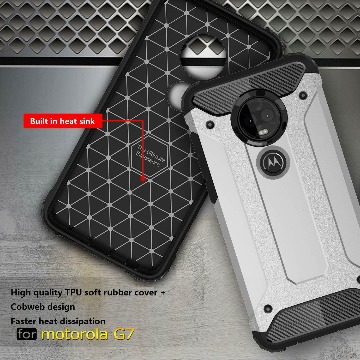 Motorola Moto G5s Case, Rugged Heavy Duty Case Cover