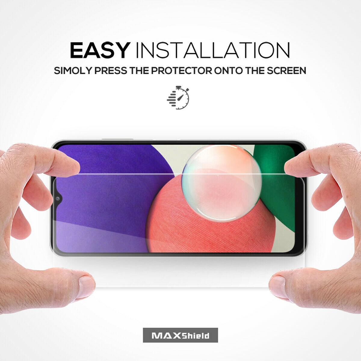 For Samsung Galaxy A22 A12 A32 A52 5G Full Cover Tempered Glass Screen Protector