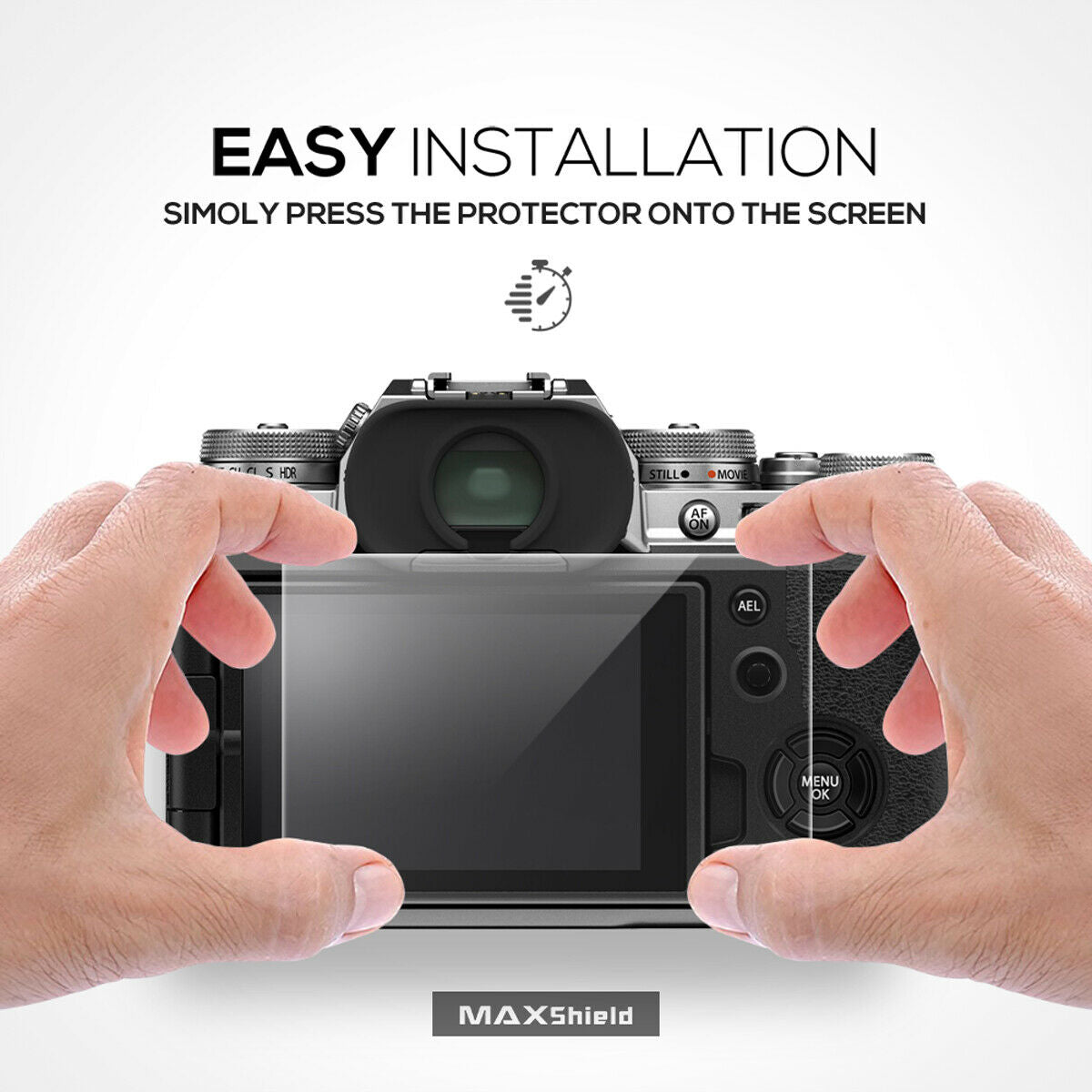 9H Tempered Glass LCD Screen Protector For Fujifilm Camera XT-30 XT-20