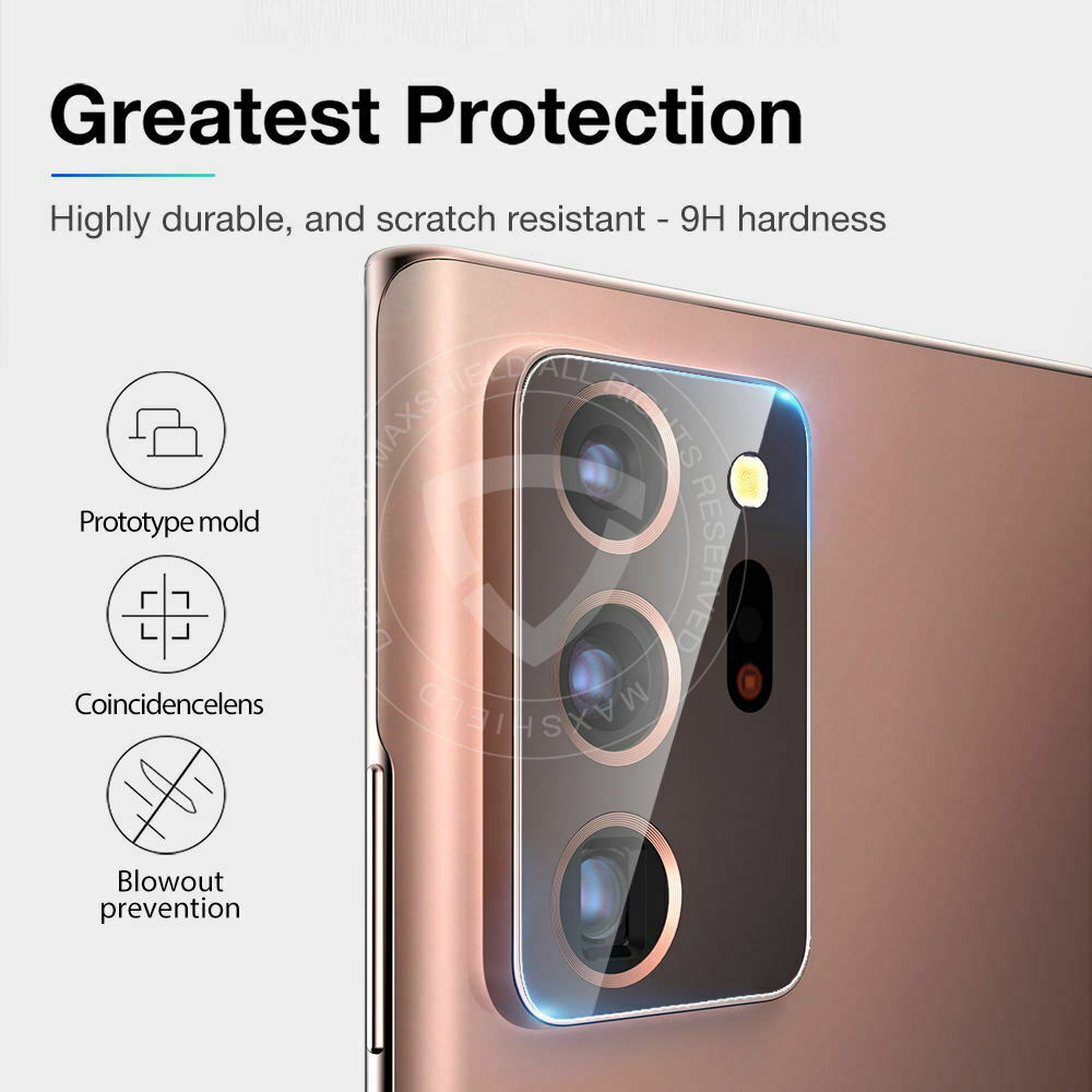 1/2PS For Galaxy S21 S20 FE 5G Camera Lens Tempered Glass Screen Protector