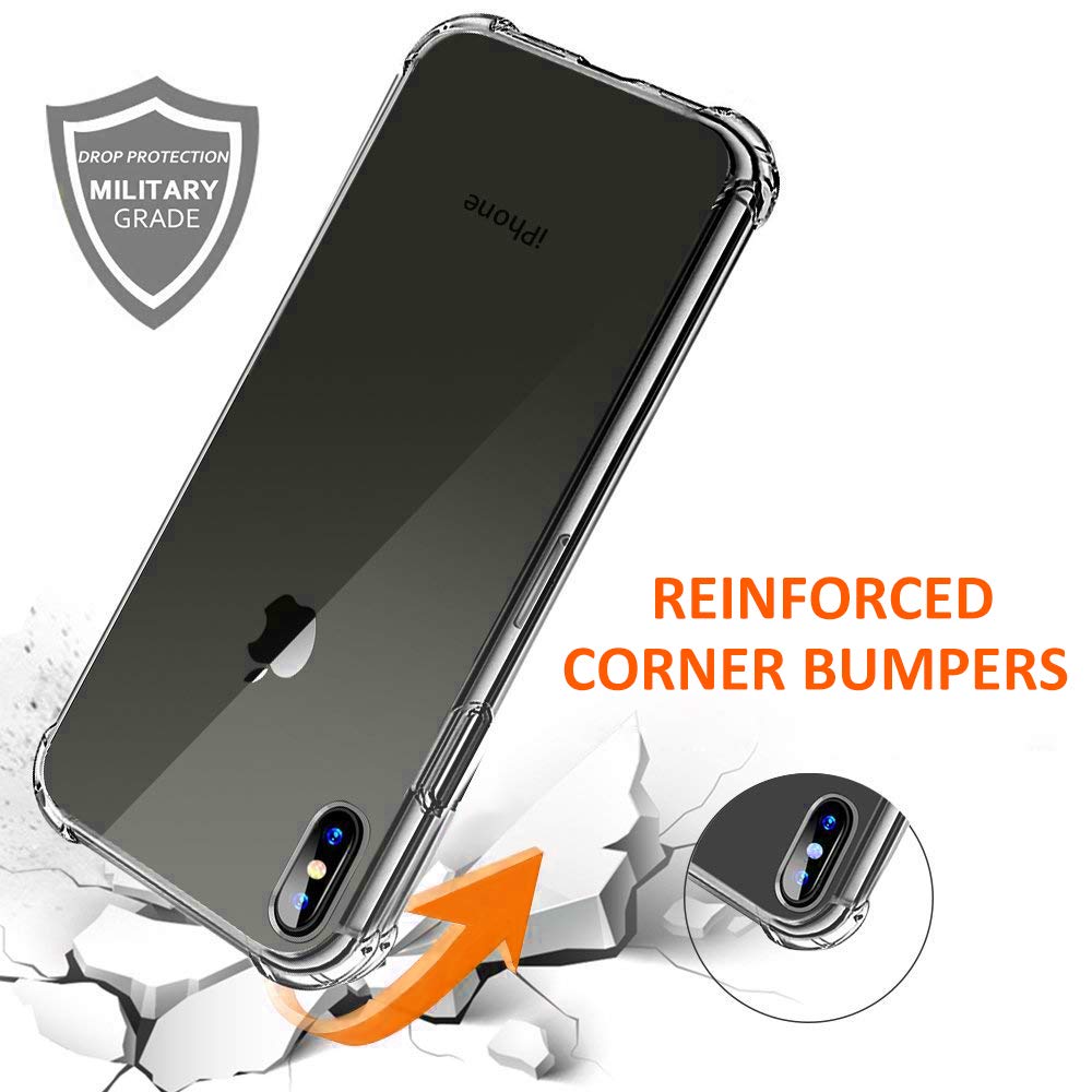 Clear Case For iPhone 7 Shockproof Silicone Protective