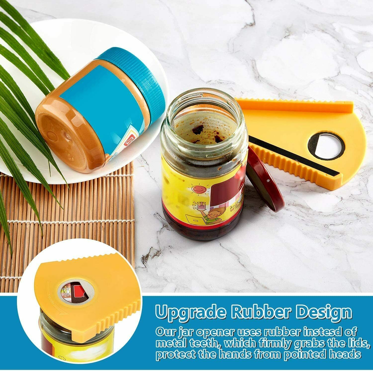 Jar Opener Multi Size Bottle Adjustable Size Lids Twister Home Kitchen Beer Cap