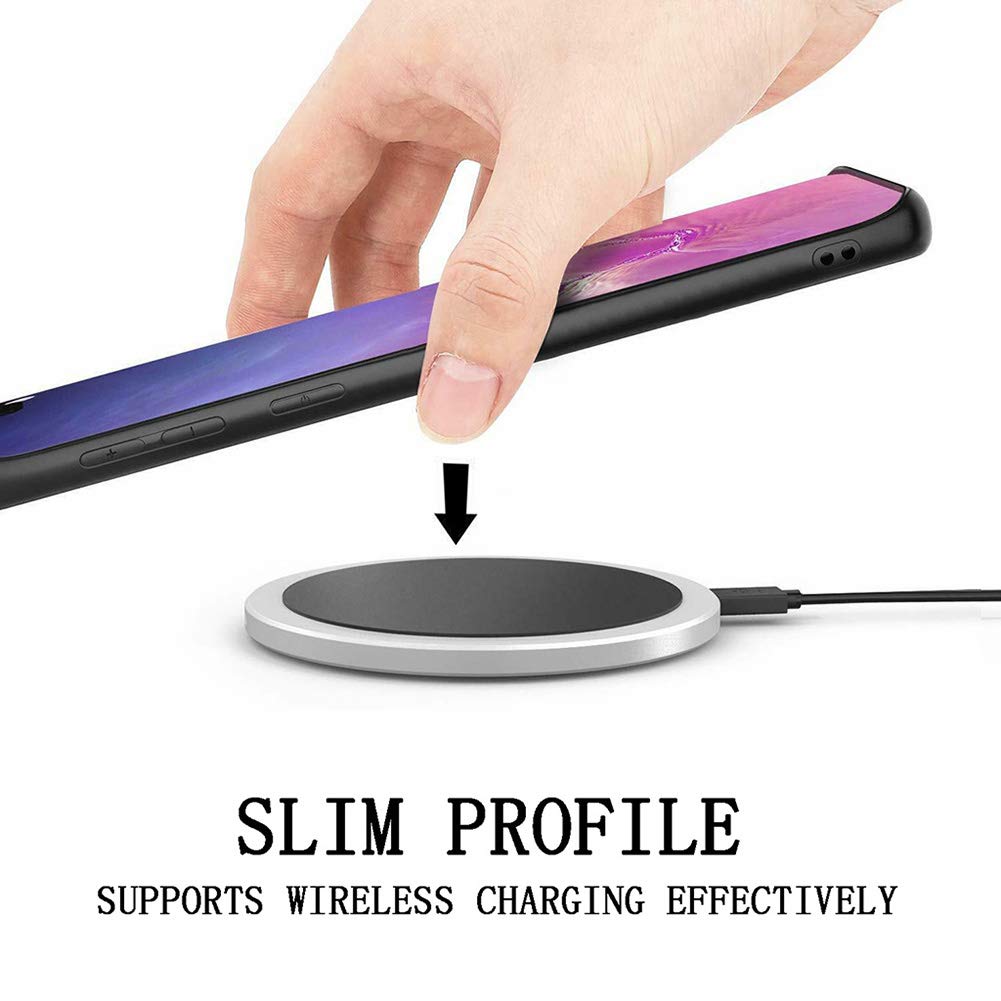 Samsung Galaxy S10 Plus Case Glass Heavy Duty Shockproof Slim Cover