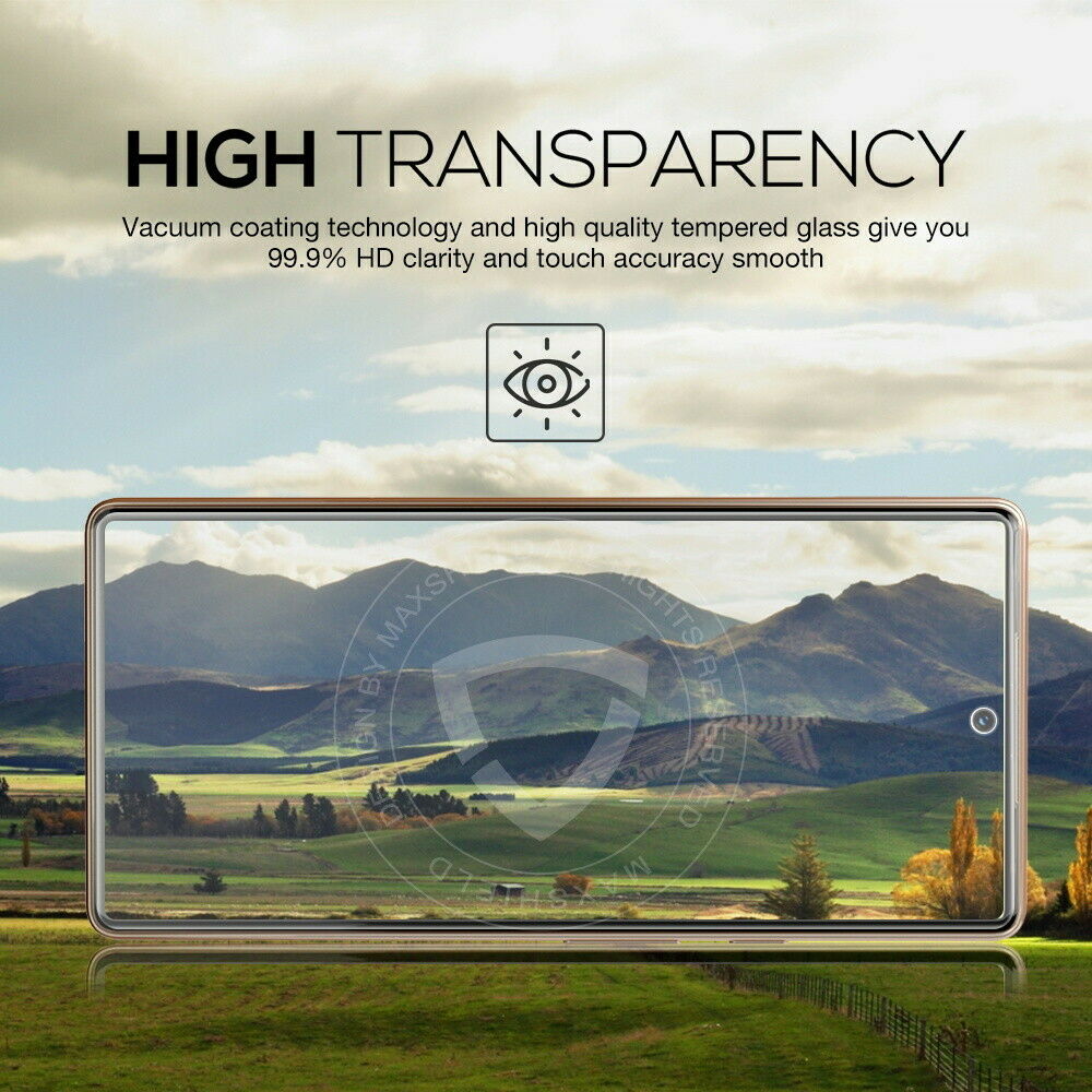 1/2 Pack MAXSHIELD For Google Pixel 6 Full Cover Tempered Glass Screen Protector