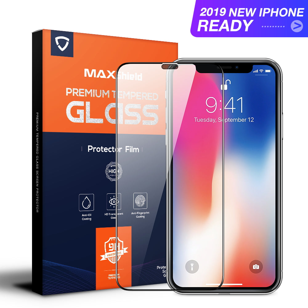 iPhone XI 11 Pro Max Full Coverage Tempered Glass Screen Protector