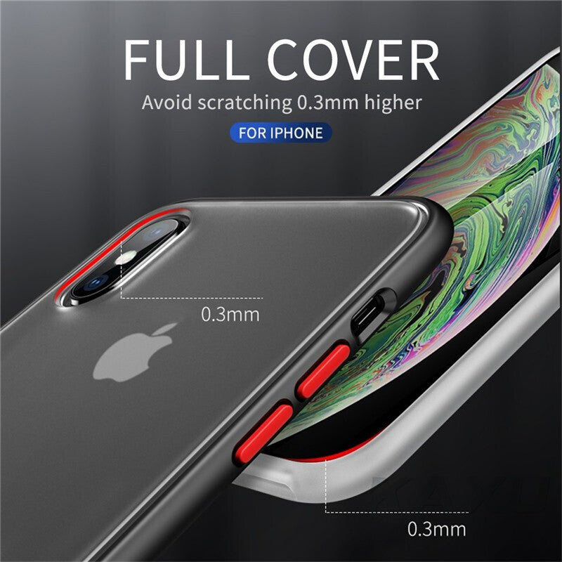iPhone 11 Bumper Case Clear Hard Shockproof Slim Hybrid Cover