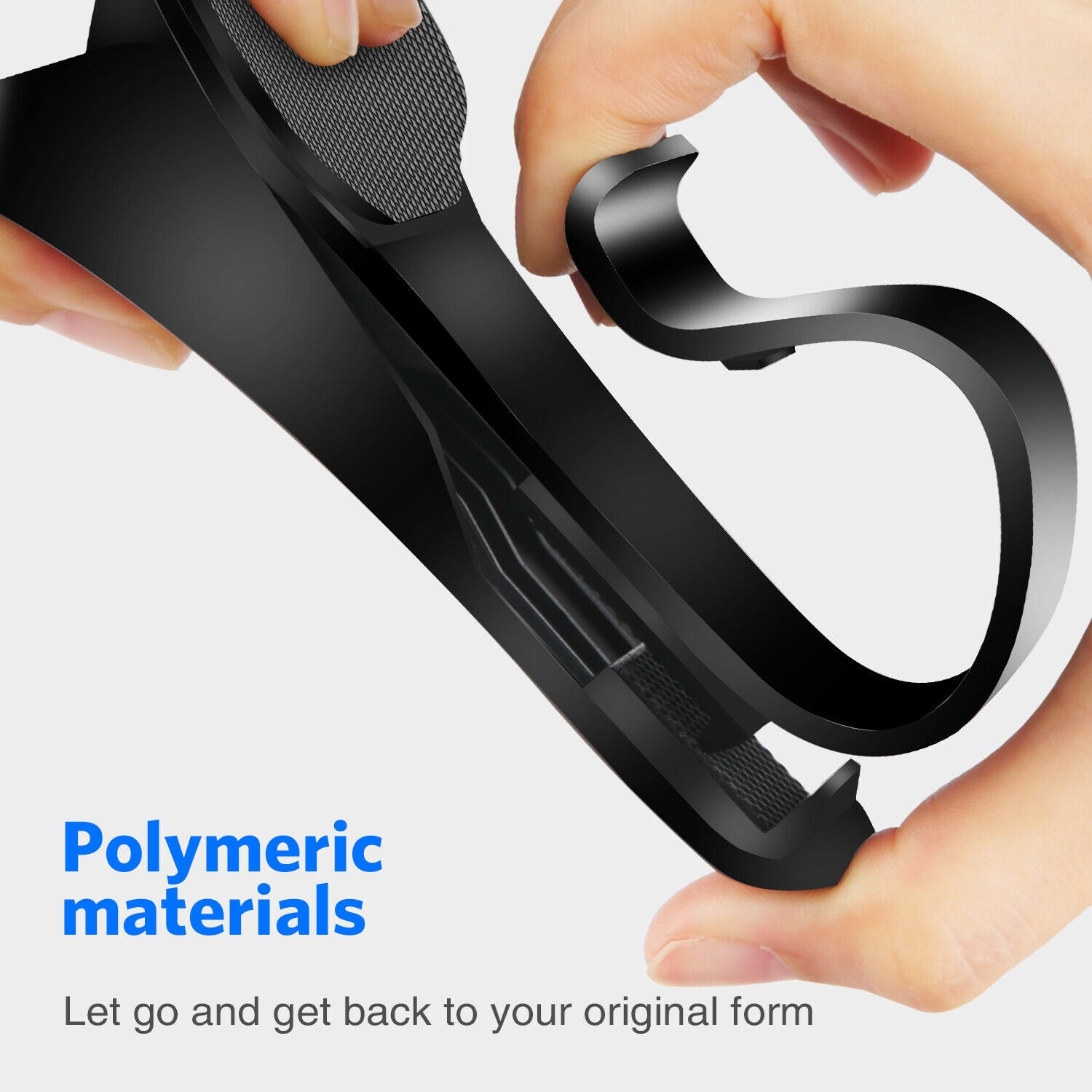 Universal Anti skid Car Phone Holder Clip HUD Design Dashboard Adjustable Mount