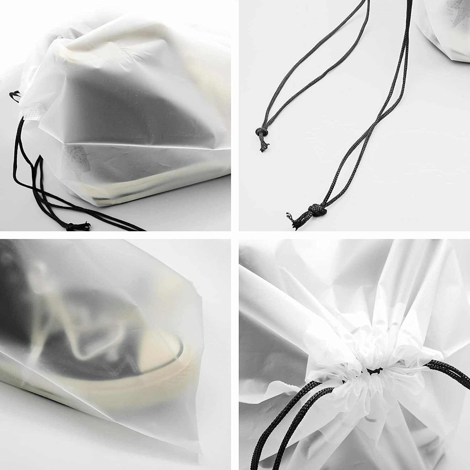 3/5/10 Portable Shoes Bag Travel Sport Storage Pouch Drawstring Dust Organizer