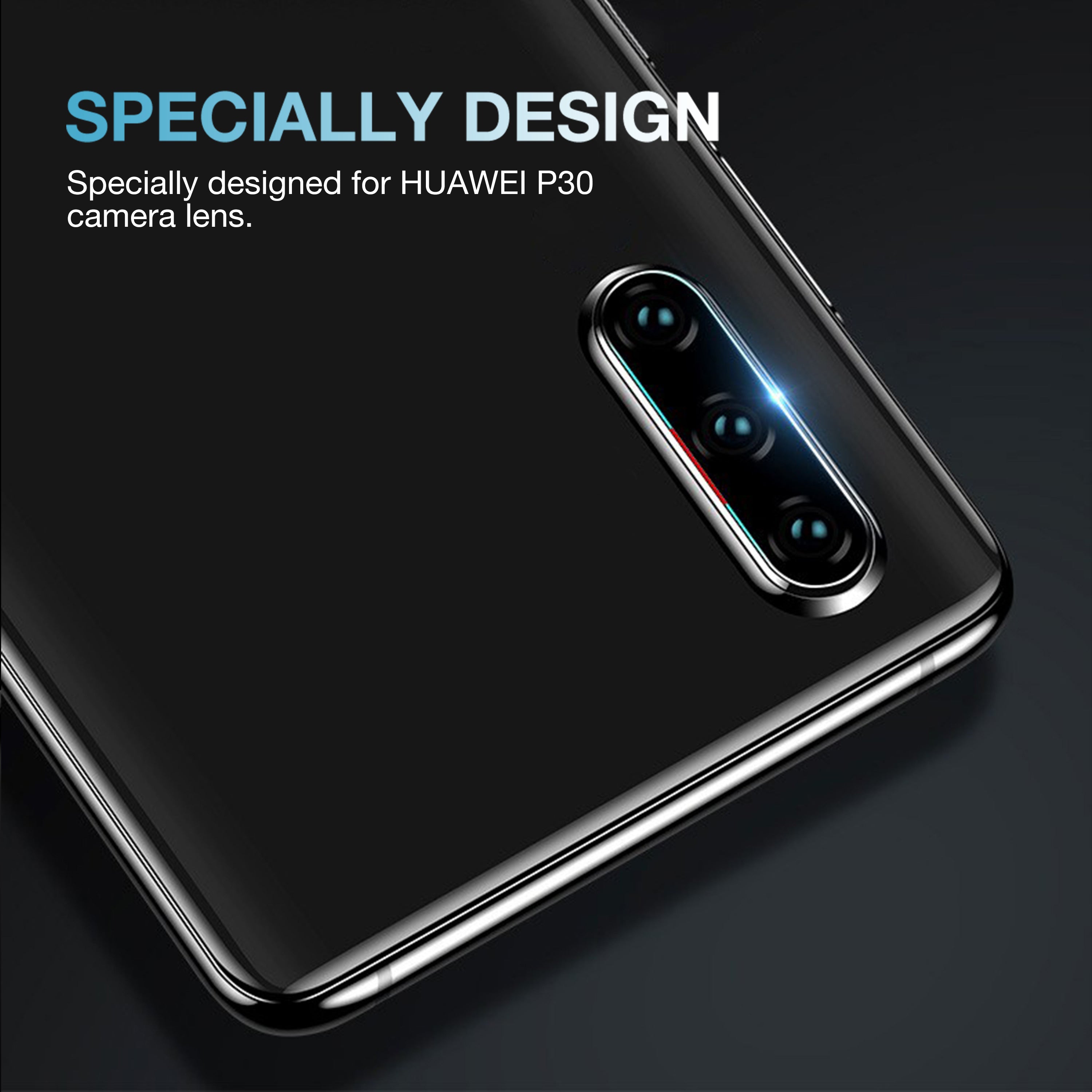 Maxshield 9H Back Camera Tempered Glass Screen Protector for HUAWEI P30