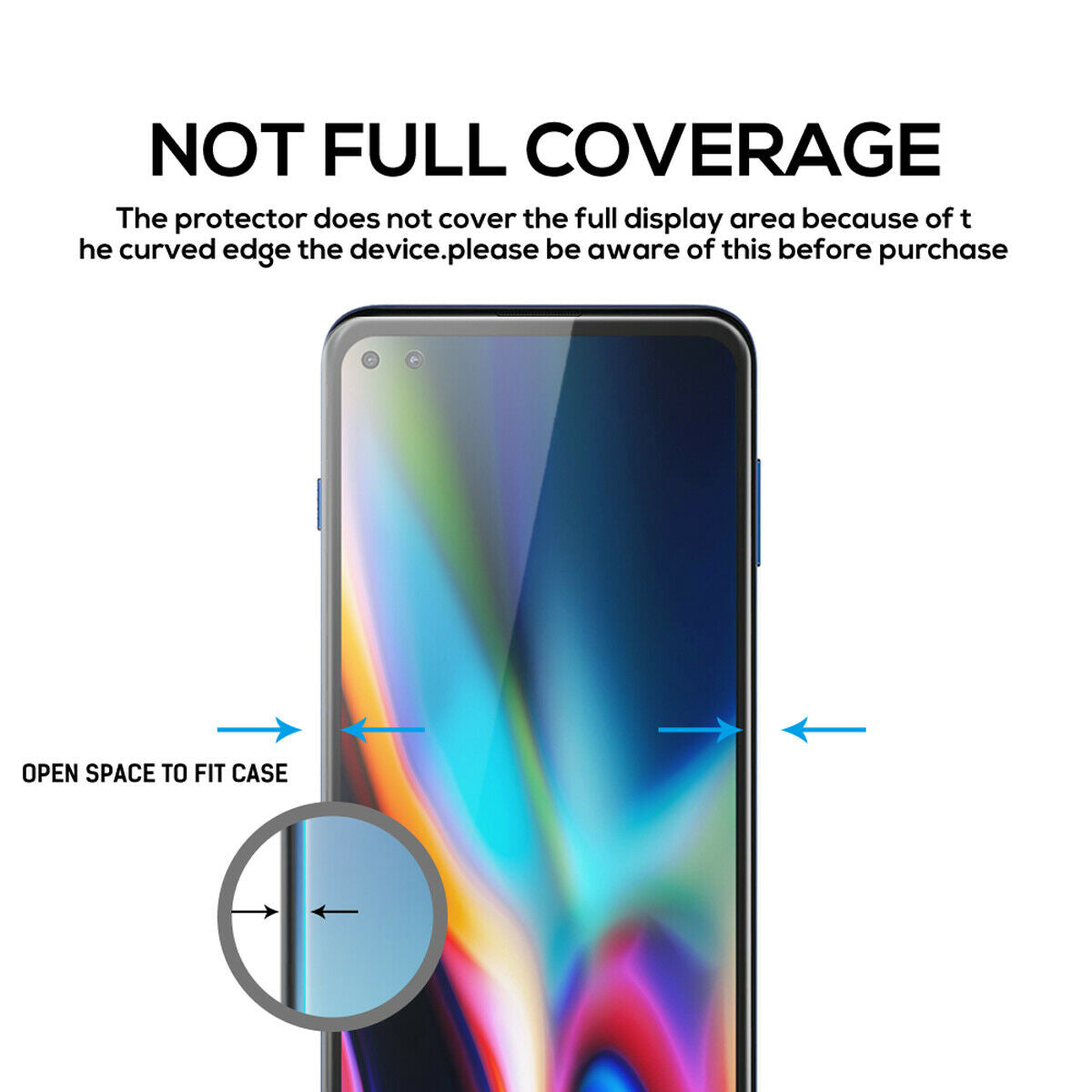 For Motorola Moto G 5G Plus 9H Full HD Coverage Tempered Glass Screen Protector