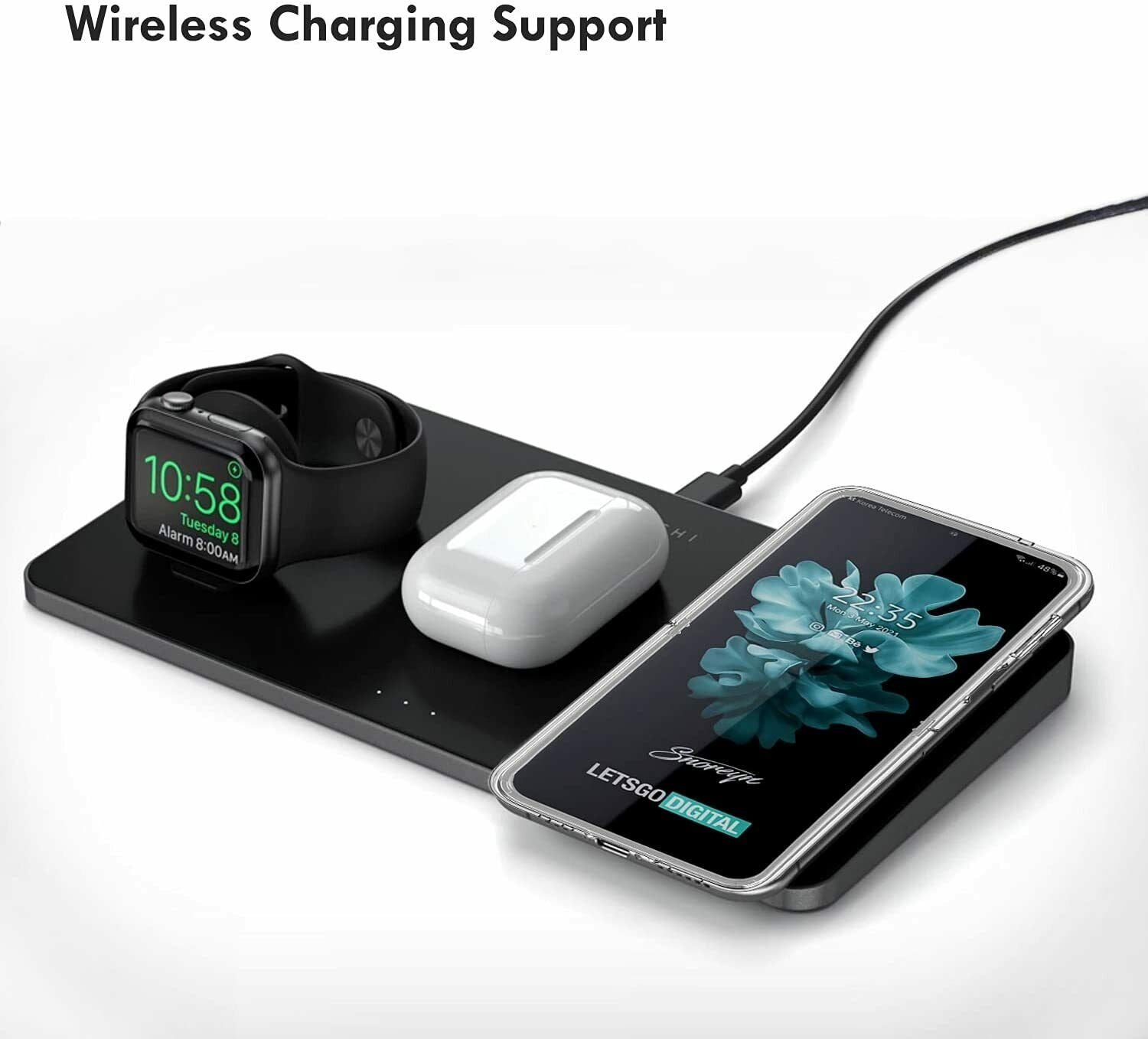 For Galaxy Z Flip 3 5G Case Shockproof Clear Slim Cover Case Screen Pro