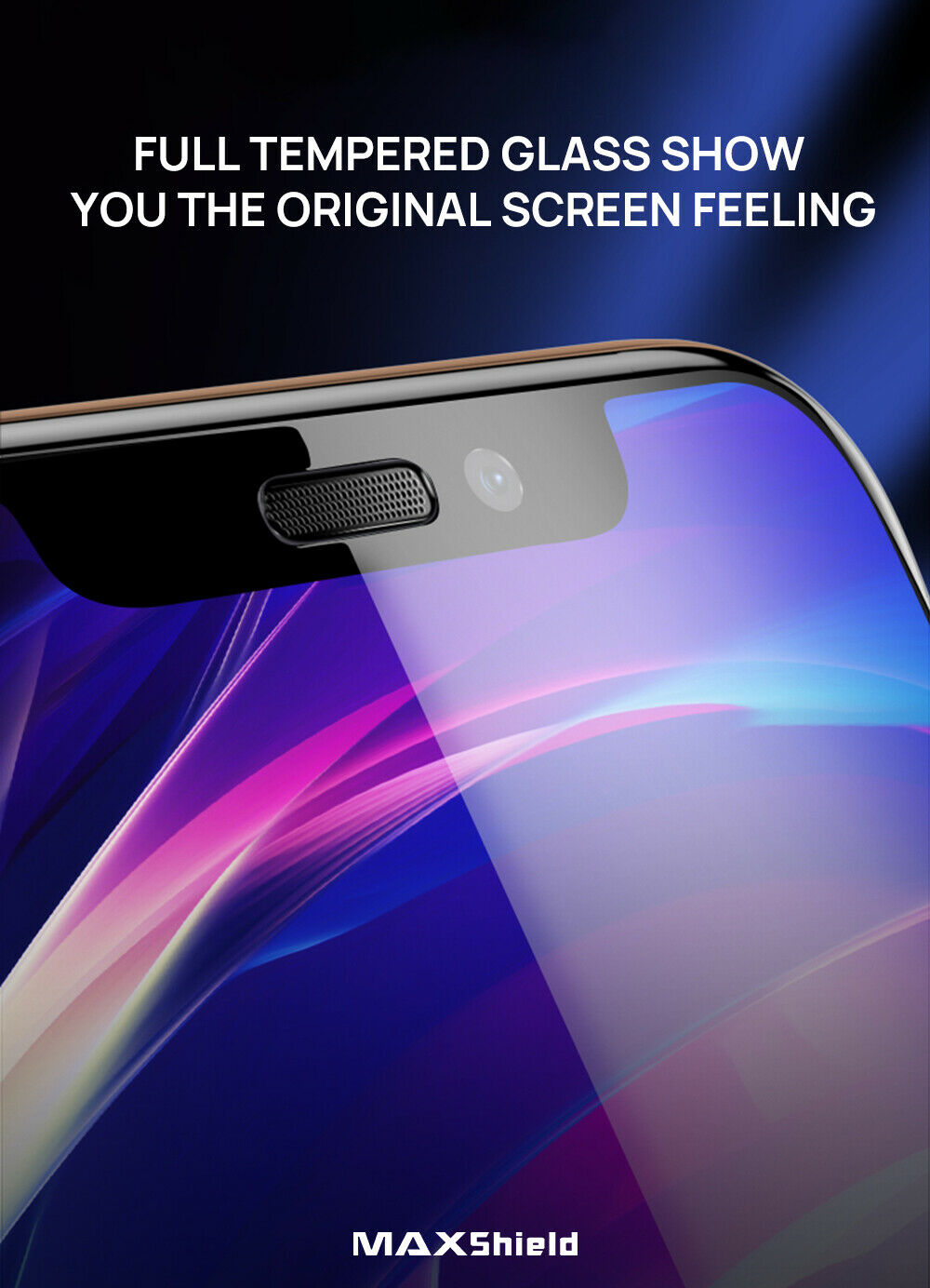 iPhone XI 11 Pro Max Full Coverage Tempered Glass Screen Protector