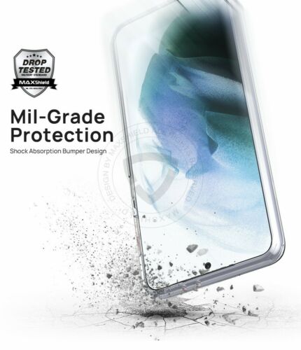 For Galaxy S21 FE Case Heavy Duty Shockproof Clear Cover