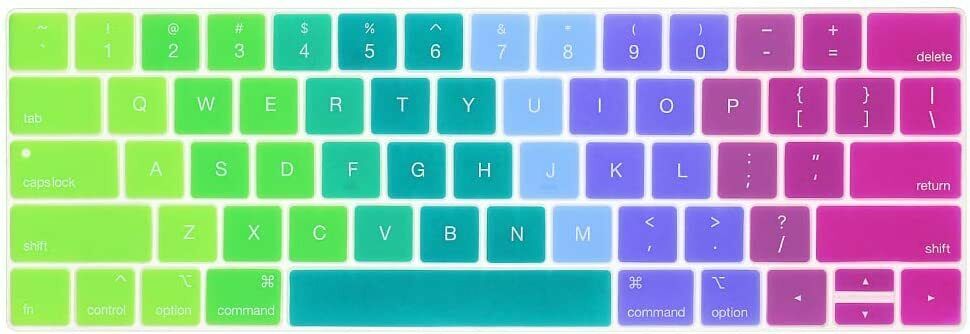 Keyboard Cover Ultra Thin Silicone Protector Skin For New Macbook 14 16 2021