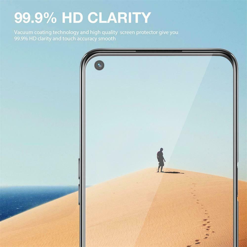 2X For OPPO A74 Reno 8 Lite 5G Tempered Glass Screen Protector Guard Full Cover 2021