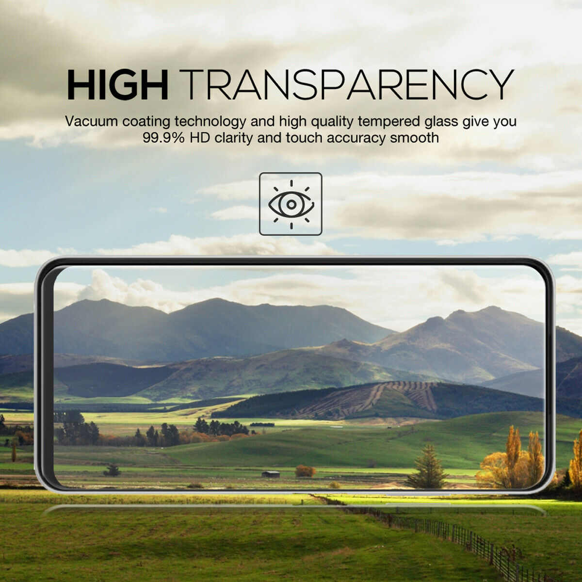 For Samsung Galaxy A22 A12 A32 A52 5G Full Cover Tempered Glass Screen Protector