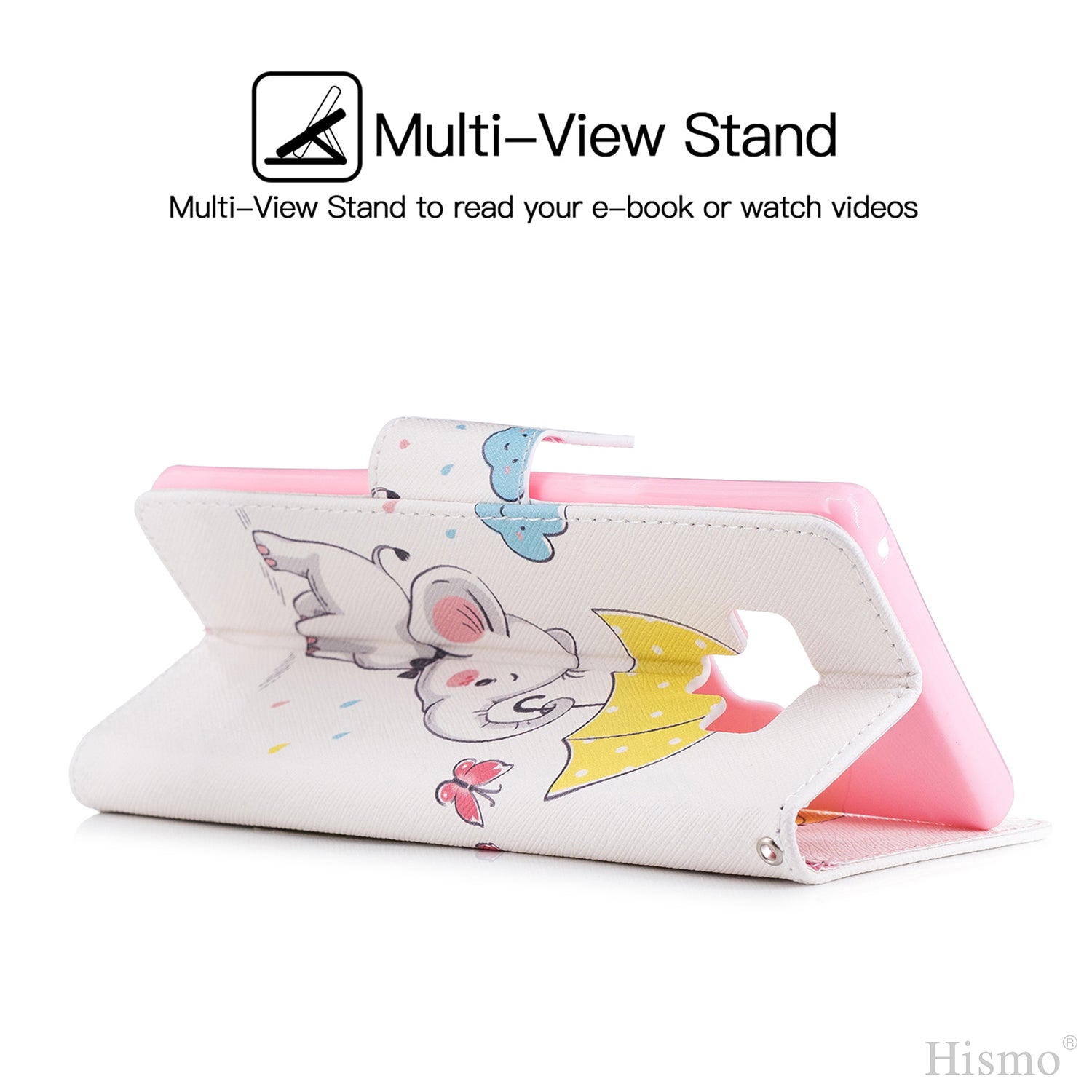 Samsung Galaxy A30 Wallet Leather Case Flip Magnetic Card Slot Cover-Elephant