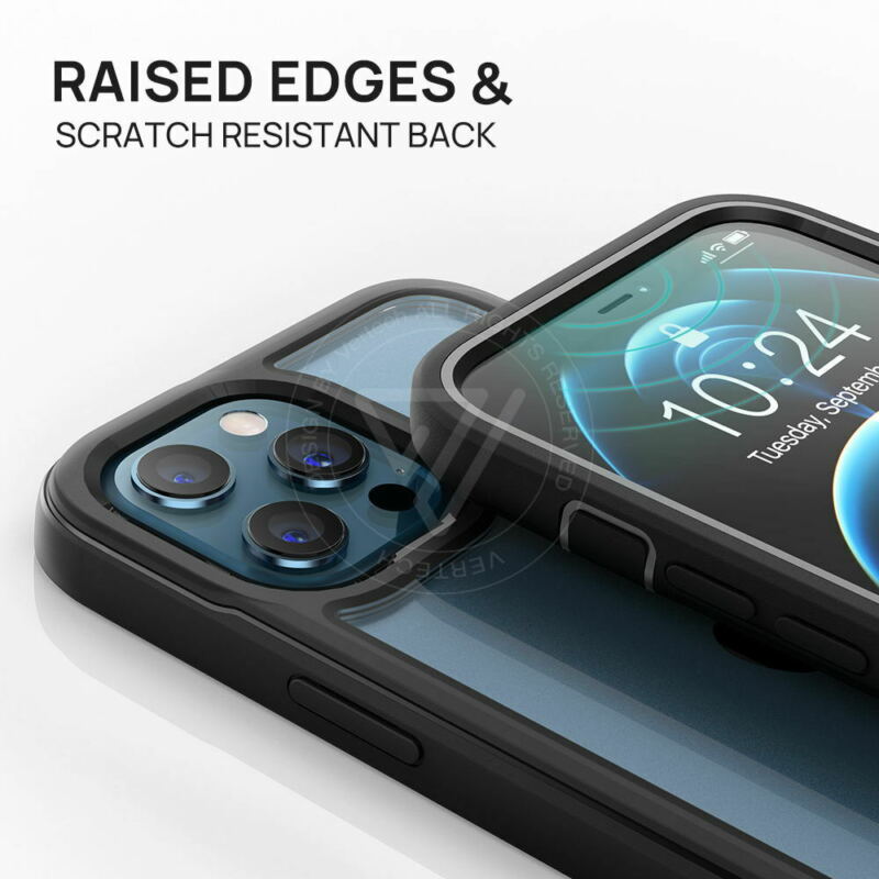 For Apple iPhone 12 Pro 6.1" Shockproof Heavy Duty 360 Full-body Case Cover