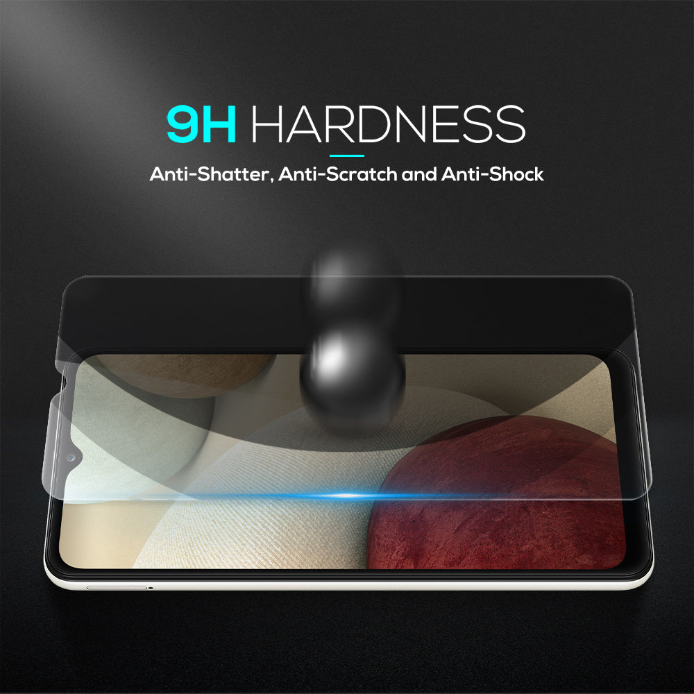 MAXSHIELD Tempered Glass Screen Protector For Galaxy A12