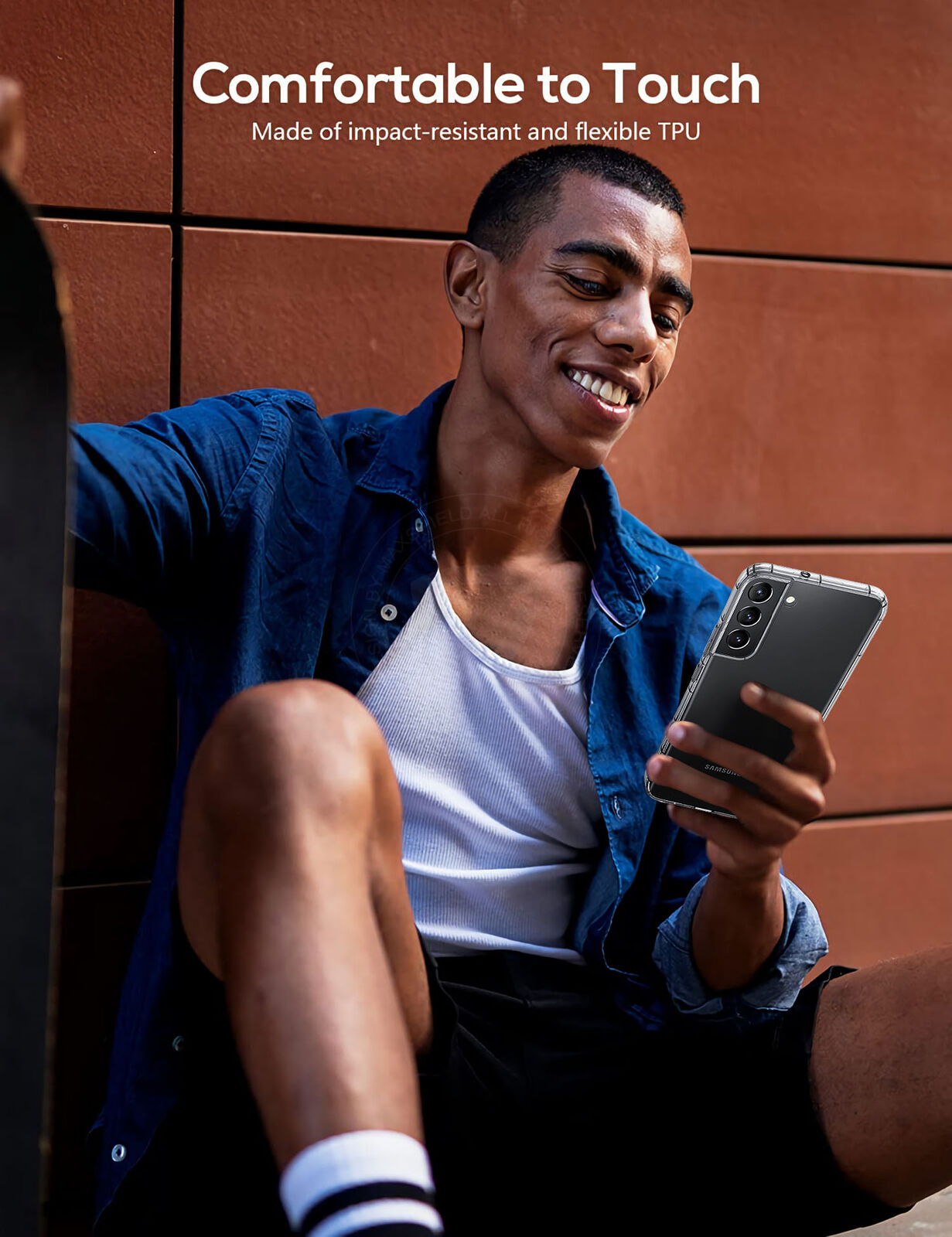 For Samsung Galaxy S22 Plus Ultra 5G Case Soft Clear Shcokproof Slim Case Cover