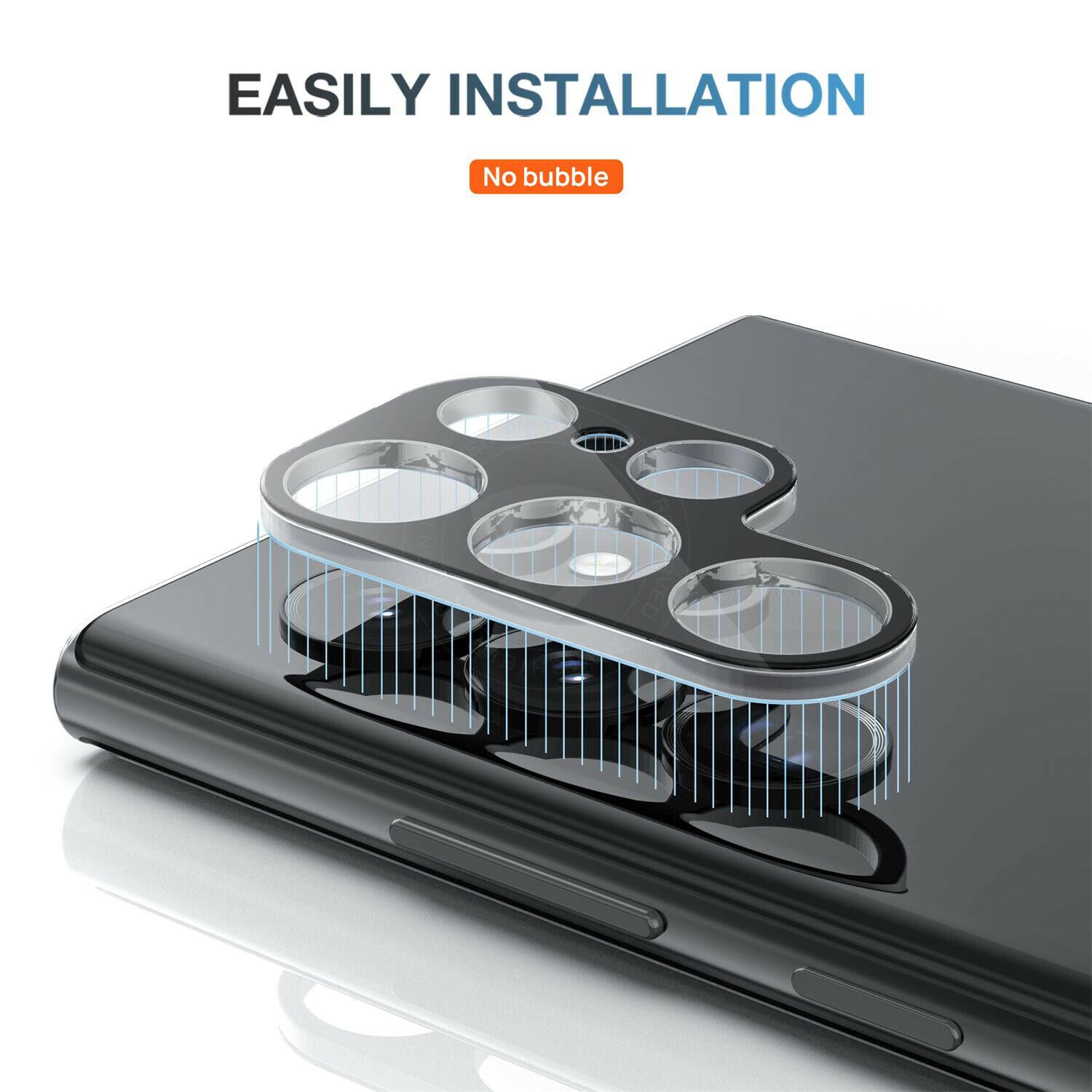 MAXSHIELD For Samsung Galaxy S22 Plus Ultra 5G Camera Lens Screen Glass Protector