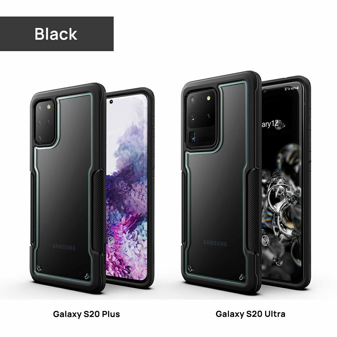 Galaxy S20 Plus Ultra Case VERTECH Heavy Duty Shockproof Slim Clear Cover