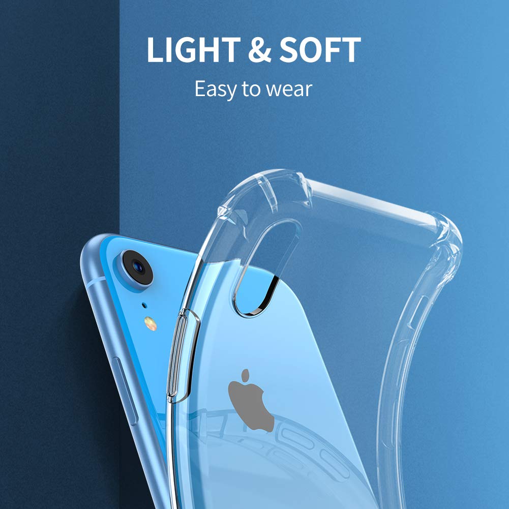 Clear Case For iPhone 8 Shockproof Silicone Protective