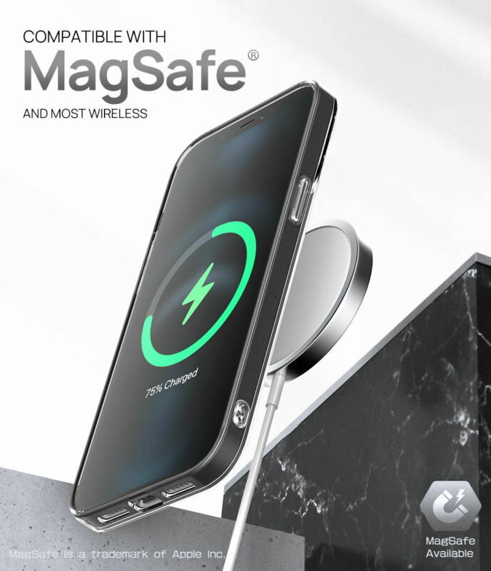 For Apple iPhone 12 6.1" Case Clear Slim Stylish Marble Shockproof Cover