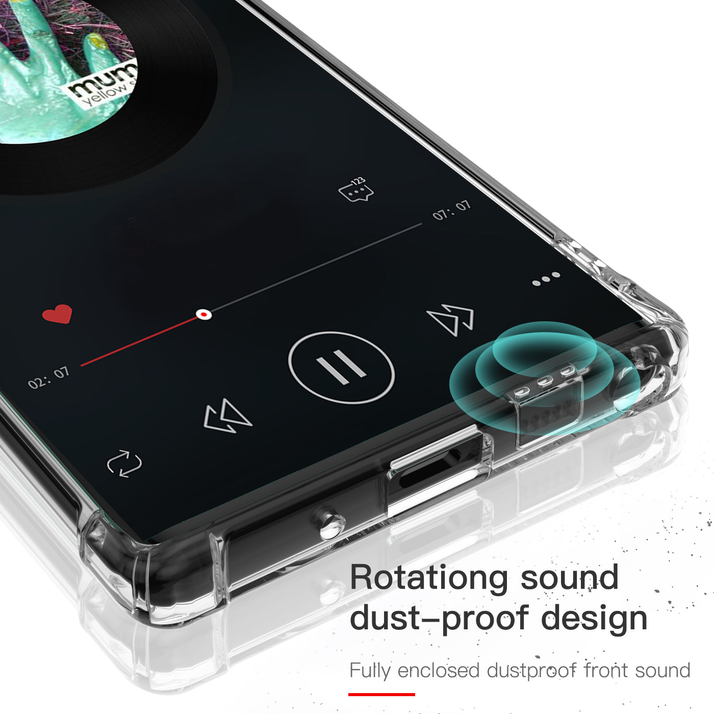 Samsung Galaxy Note 10 Plus Case Clear Heavy Duty Shockproof Slim Cover