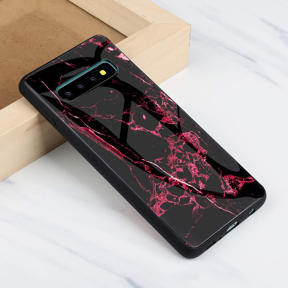 Samsung Galaxy S10 Case Glass Heavy Duty Shockproof Slim Cover