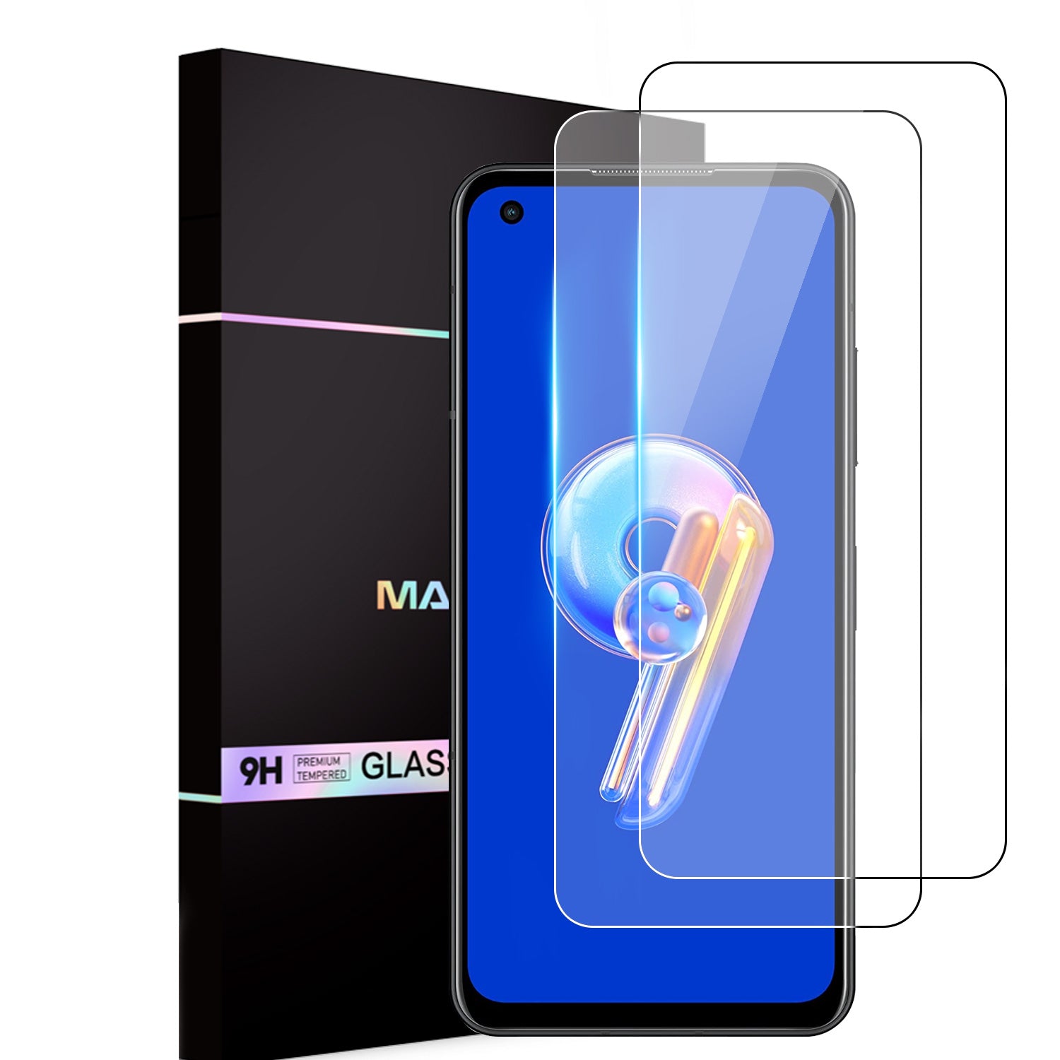 For ZenFone 9 Phone Glass Lens Camera Screen Protector