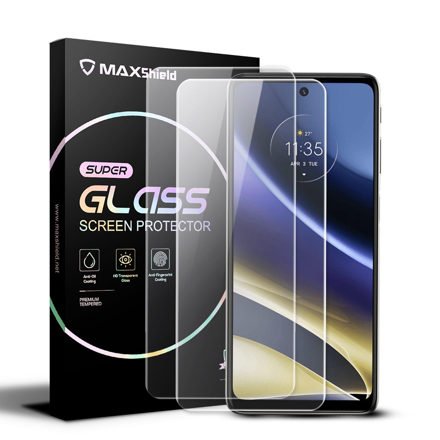 For Motorola Moto E22i Tempered Glass Screen Lens Protector